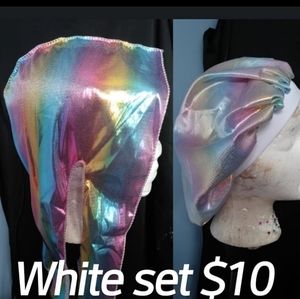 White Chrome Bonnet (image 1)